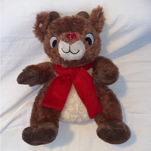 Rudolph The Red Nosed Reindeer Plush - Picture 3 of 6